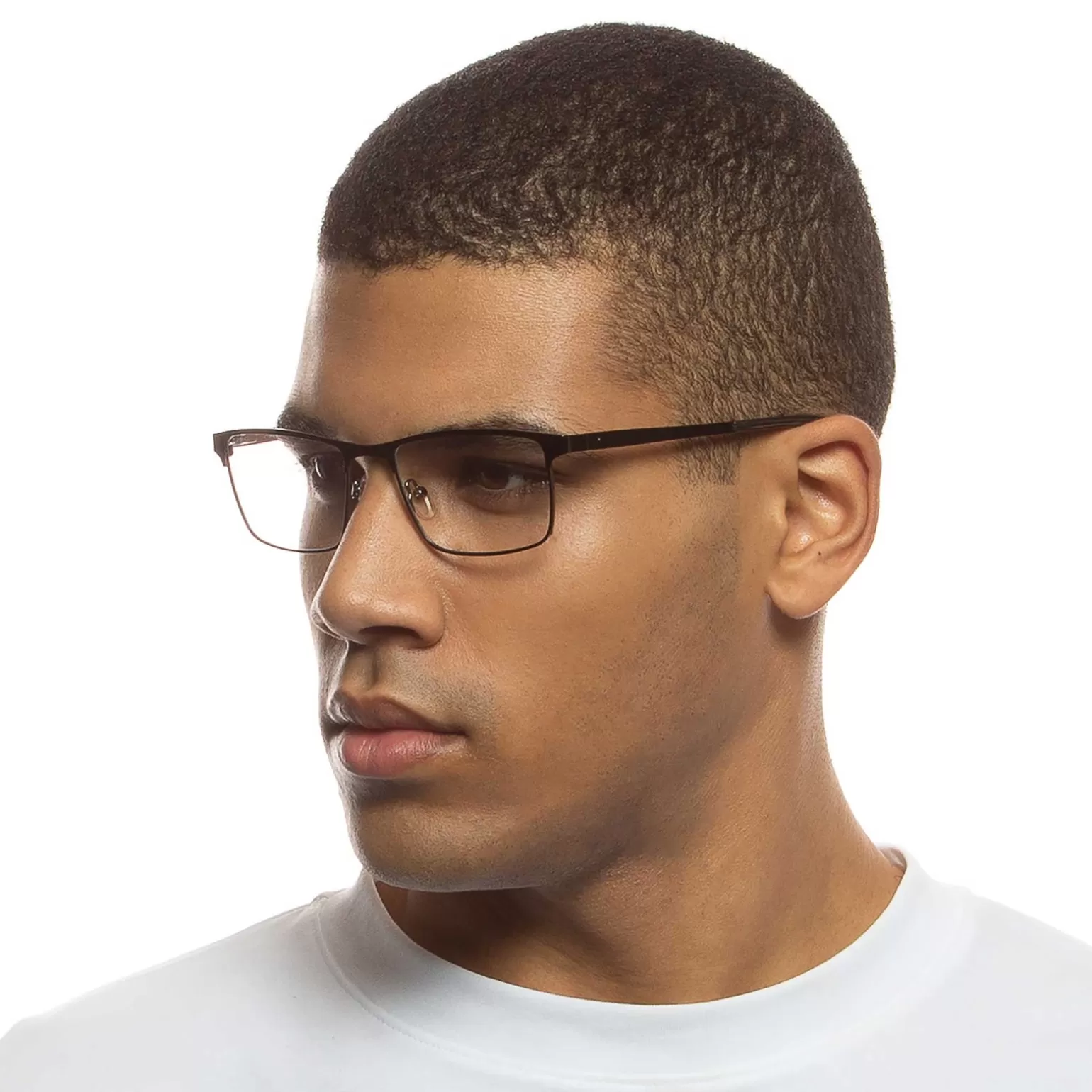 Optical*Le Specs Advantageous Matte Black Gunmetal Optical