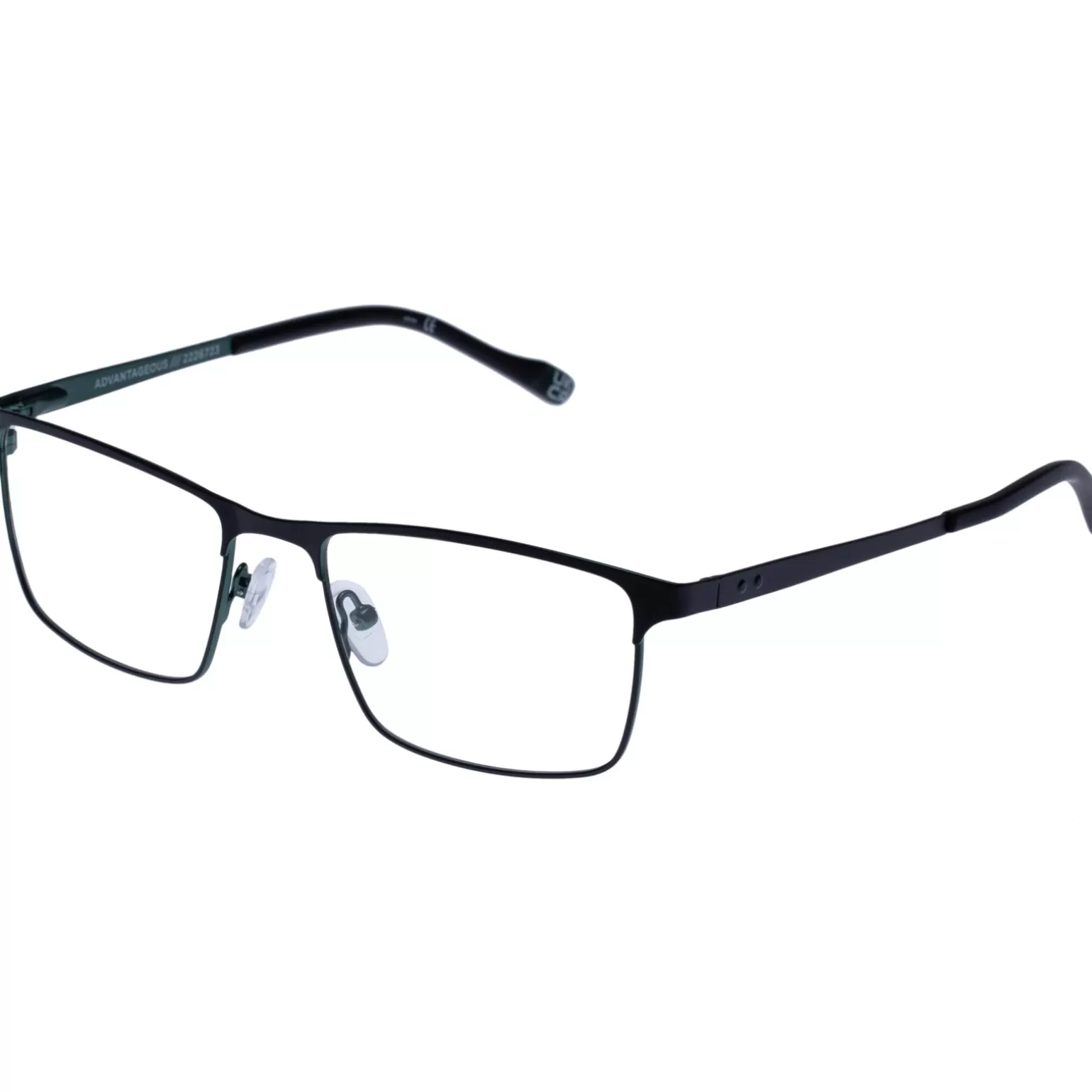 Optical*Le Specs Advantageous Matte Black Khaki Optical