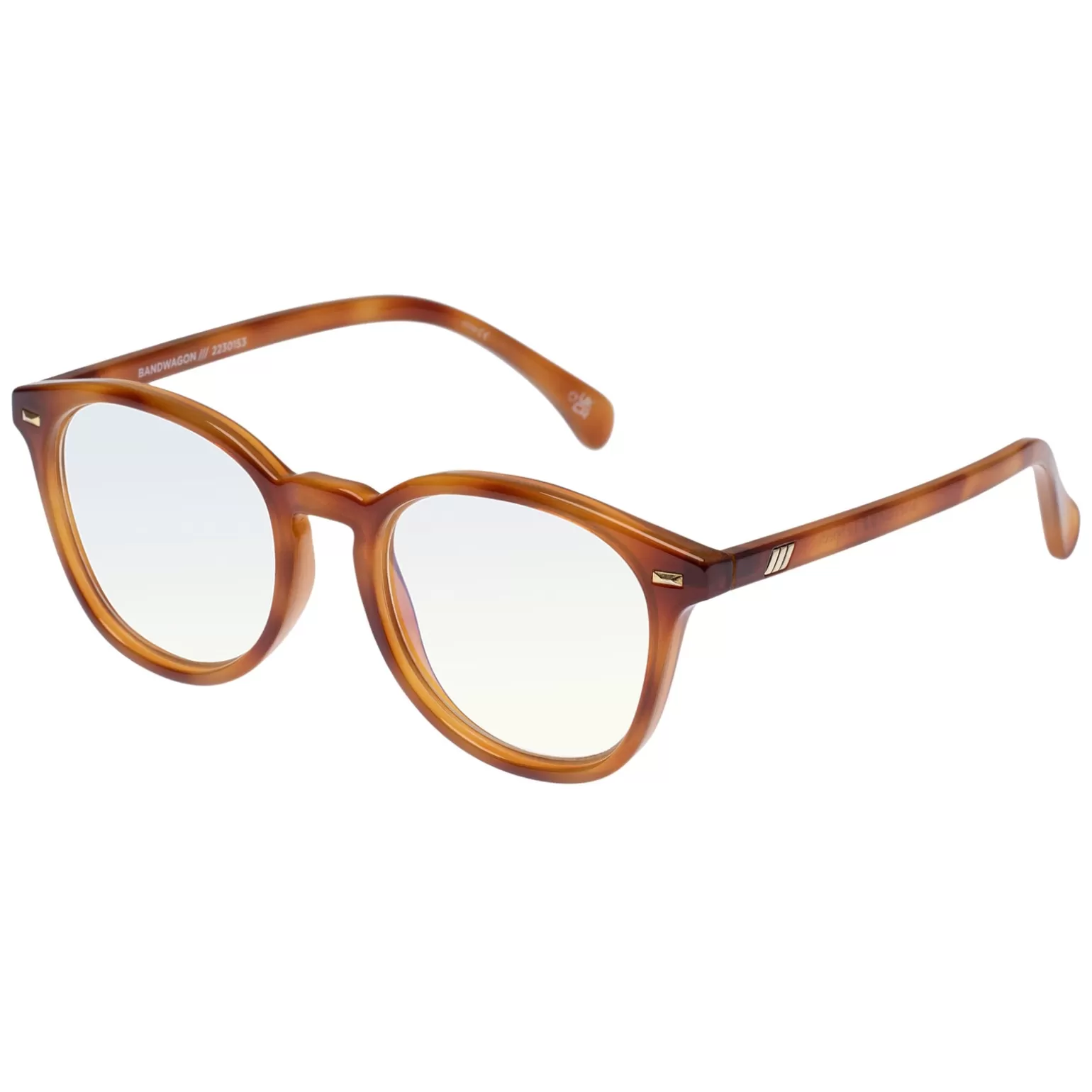 Blue Light*Le Specs Bandwagon Blue Light Vintage Tort Glasses
