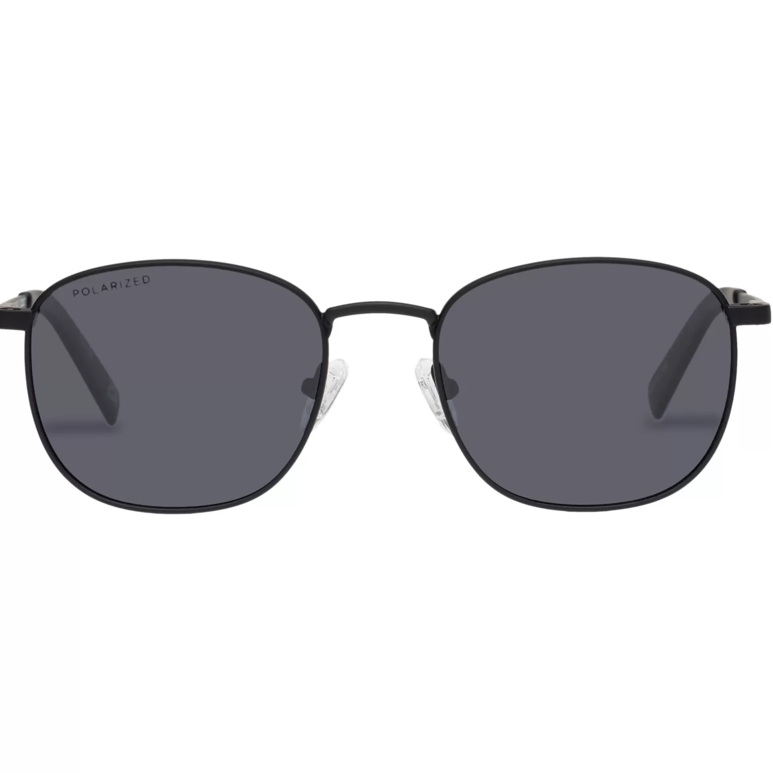 Polarised*Le Specs Neptune Deux Exclusive Black Rubber Polarised