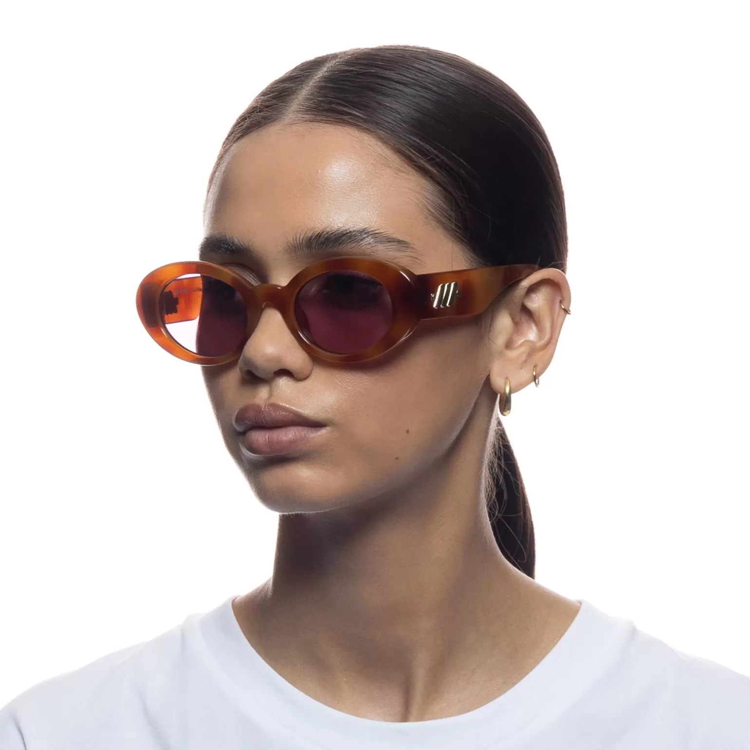 Sustainable*Le Specs Nouveau Trash Vintage Tort