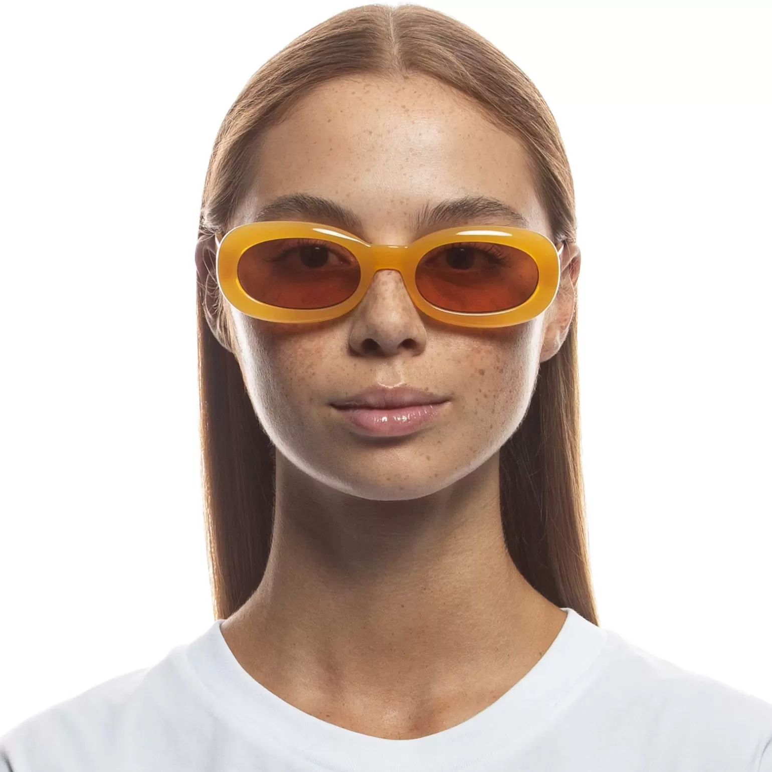 Sustainable*Le Specs Outta Trash Mustard