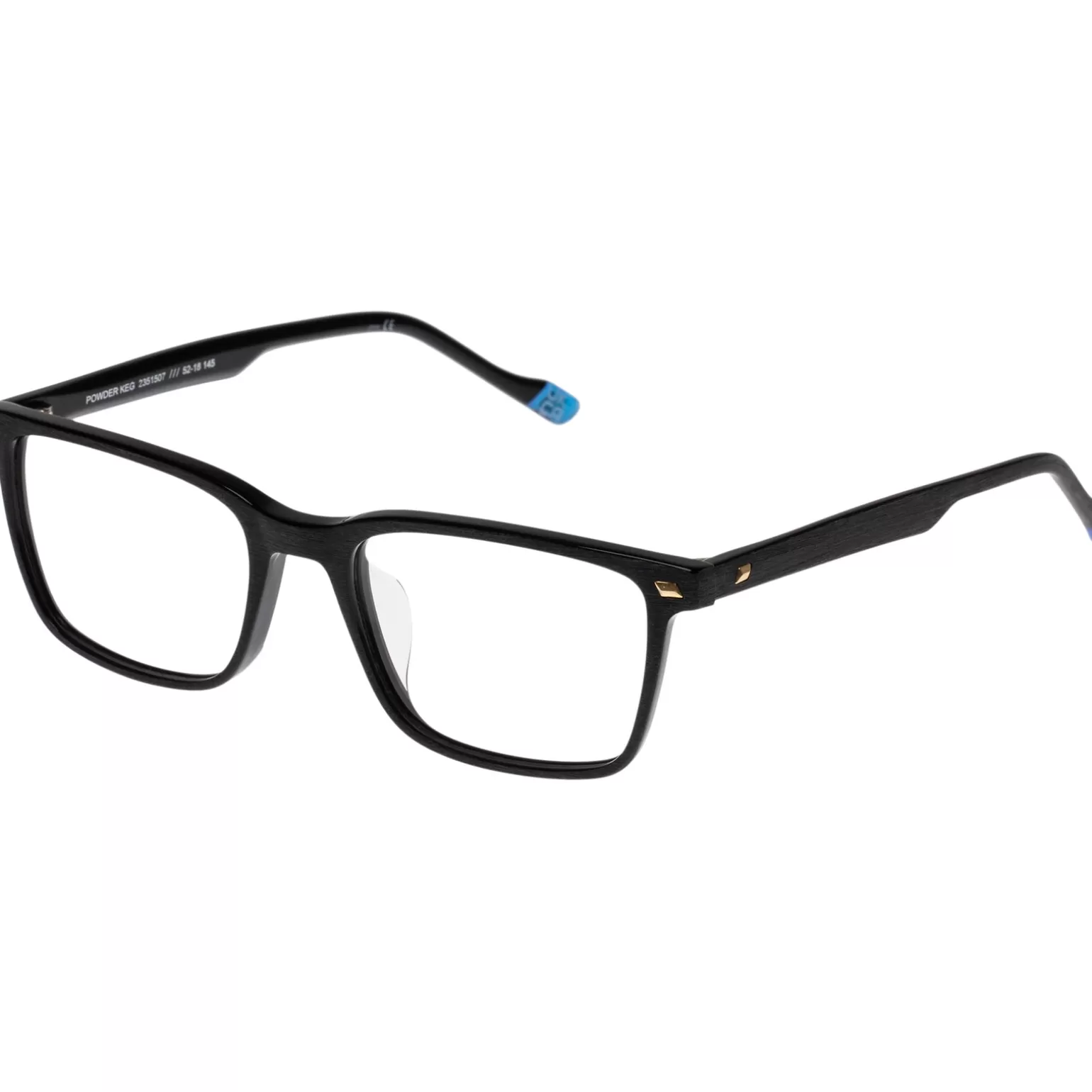 Optical*Le Specs Powder Keg Scratched Black Optical