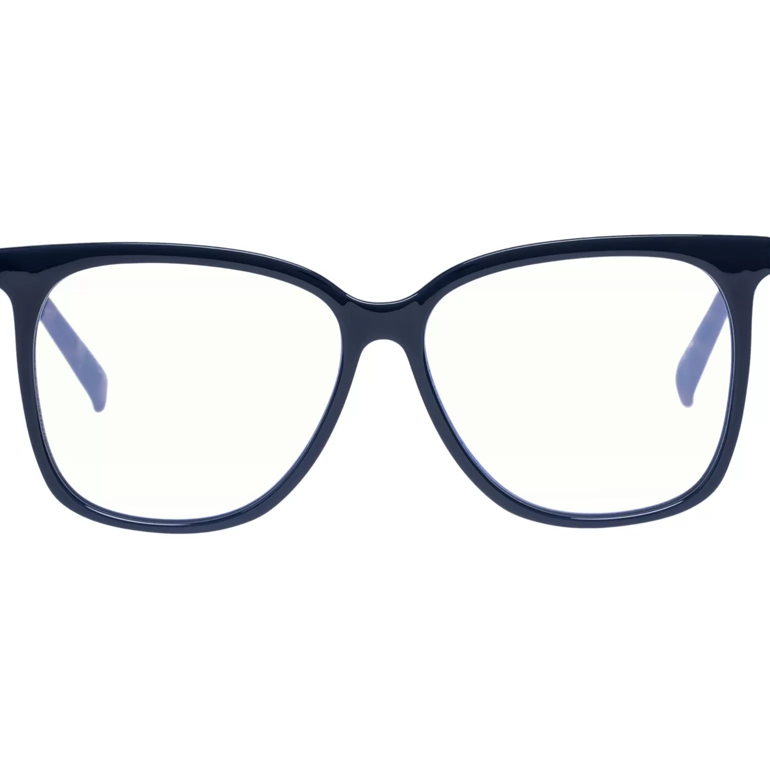 Blue Light*Le Specs Prom Kween Blue Light Navy Cookie Tort Glasses