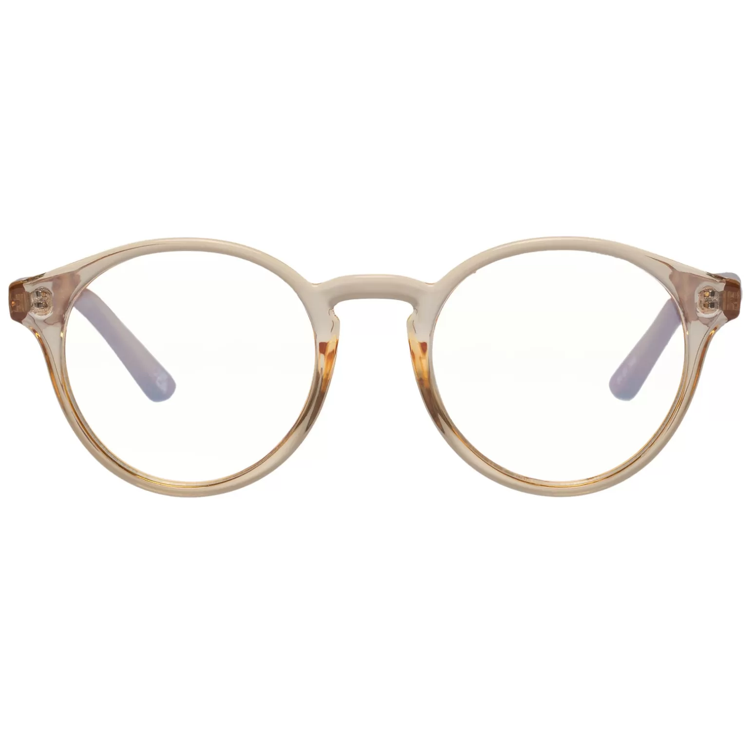 Blue Light*Le Specs Whirlwind Blue Light Sand Vintage Tort Glasses