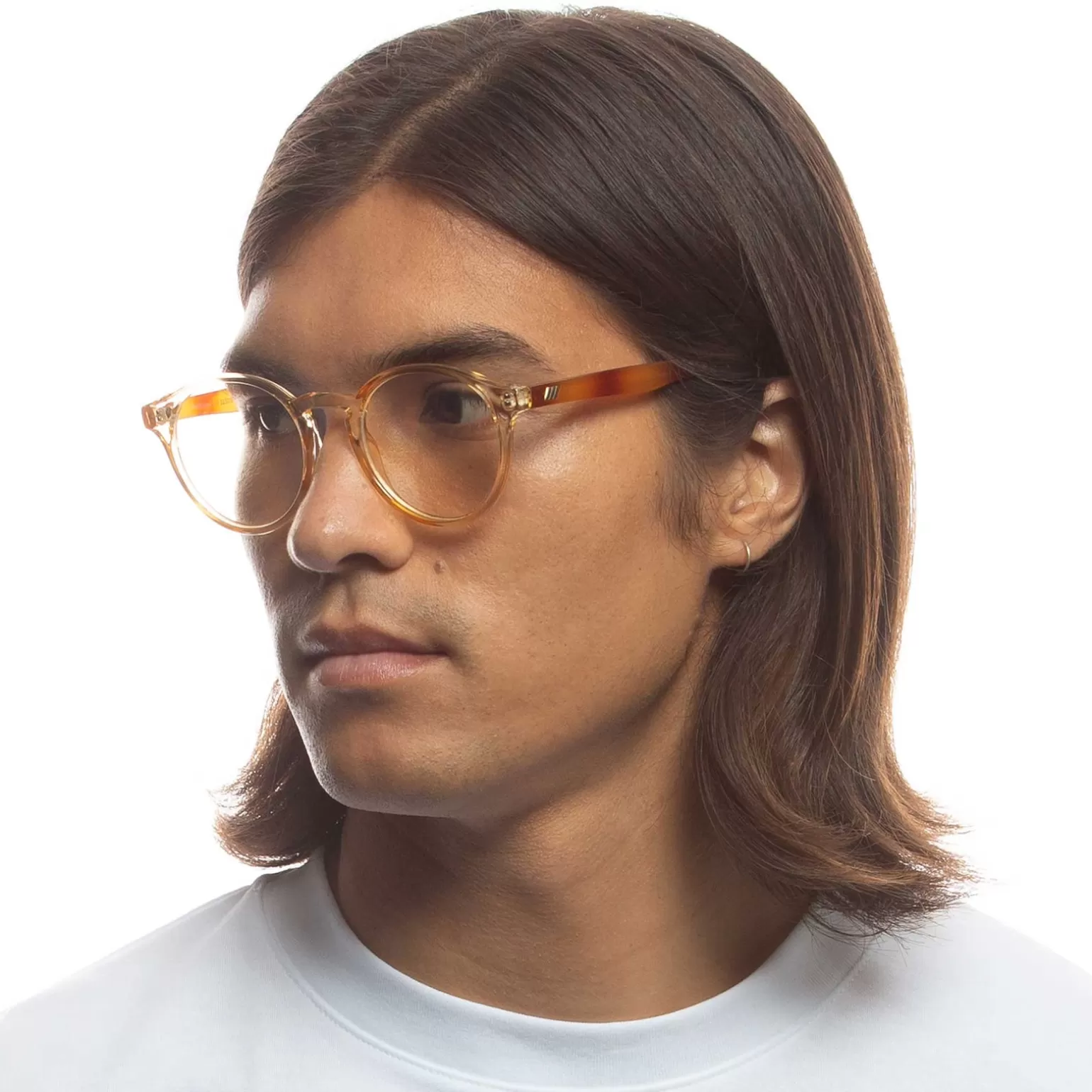 Blue Light*Le Specs Whirlwind Blue Light Sand Vintage Tort Glasses