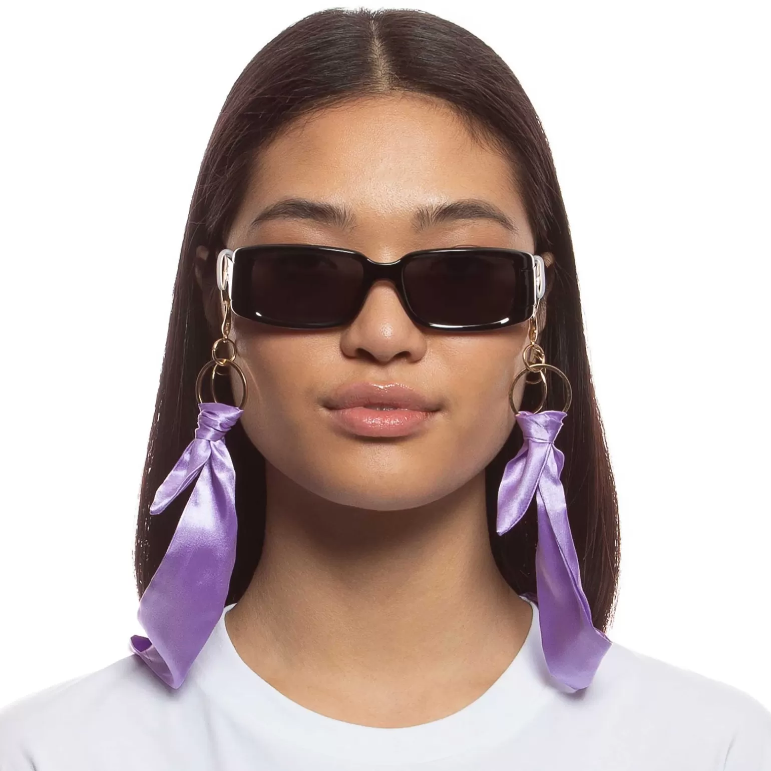 Accessories*Le Specs Y2K Scarf Chain Lilac